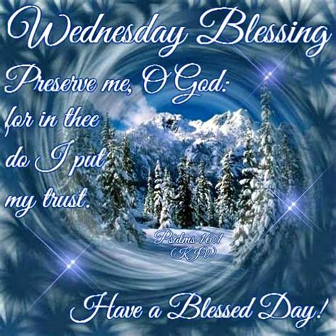 wednesday winter scripture blessings images
